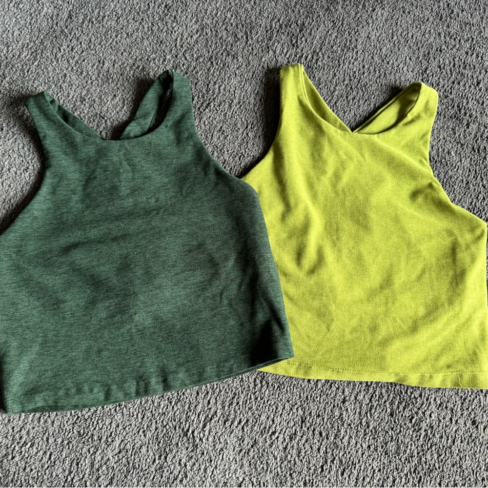 Beyond Yoga Focus Crop Tank Top Spacedye Small S